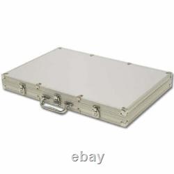 New 1000 Ultimate Poker Chips Set with Aluminum Case Pick Denominations