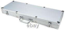 New 500 Ace Casino Poker Chips Set with Aluminum Case Pick Denominations