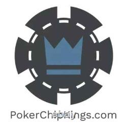 New 500 Ace Casino Poker Chips Set with Aluminum Case Pick Denominations