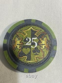 New! 500 Piece POKER CHIP SET + 6 Trays! Cash Game Poker Or Tournament! UNIQUE