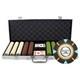 New 500 The Mint Poker Chips Set with Aluminum Case Pick Denominations