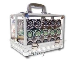 New 600 Ace Casino Poker Chips Set with Acrylic Case Pick Denominations