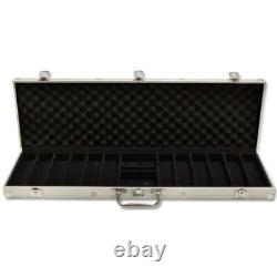 New 600 Las Vegas Poker Chips Set with Aluminum Case Pick Denominations New 600 Las Vegas Poker Chips Set with Aluminum Case Pick Denominations