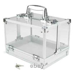 New 600 Showdown Poker Chips Set with Acrylic Case Pick Denominations