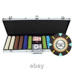 New 600 The Mint Poker Chips Set with Aluminum Case Pick Denominations