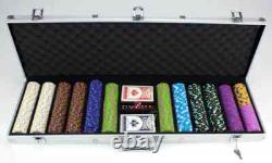 New 600 The Mint Poker Chips Set with Aluminum Case Pick Denominations