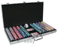 New 750 Eclipse Poker Chips Set with Aluminum Case Pick Denominations