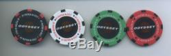 New Odyssey Poker Chip Ball Marker Set of 4 Golf Accessory NEW