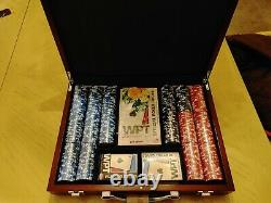 NewWorld Poker Tour 400 Piece 11.5 Gram Official WPT Clay Chip Set with Case