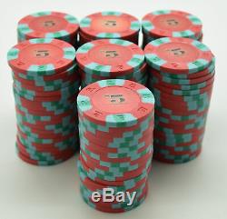 NexGen Set 564 Poker Chips 9-gram Clay Composite Casino Style 40mm