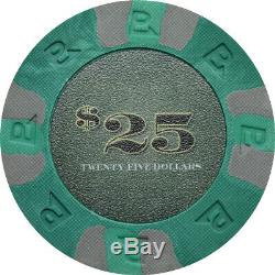 NexGen Set 564 Poker Chips 9-gram Clay Composite Casino Style 40mm