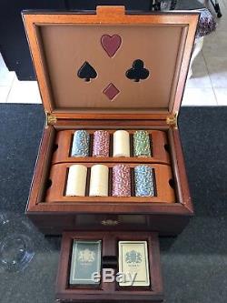 Noble Games Poker/Blackjack 320 Chip Set David R Rieley Designer