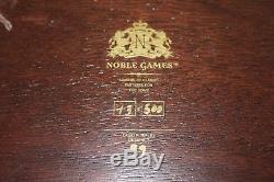 Noble Games Poker Chip Set #43 of 500 Designed by David R. Ripley
