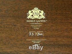 Noble Games Poker Chip Set 491 Bud Jones Chips David R Ripley Designer 1999