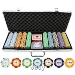 ONE CENT COINS 13.5g 500pc Monte Carlo Clay Poker Chips