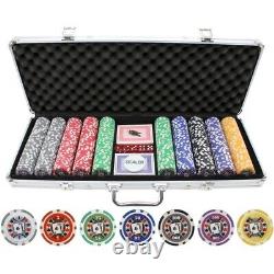 ONE CENT COINS 500pc Big Slick 11.5g Poker Chip Set