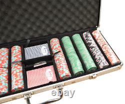 OTD 9 Gram Dunes Commemorative Silver Case 500 Chip Set