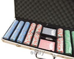 OTD 9 Gram Dunes Commemorative Silver Case 500 Chip Set