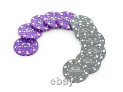 Oakley Poker Chips Purple & Gray Set of 11 Coin Pin Romeo Mars XX X-Squared