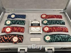 Omega Casino Royale James Bond 007 Poker chips set briefcase limited ed