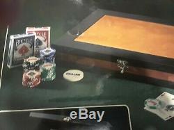 One Luxury Poker Set, Bicycle Cards with500 Clay Filled Chips