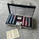 Original World Poker Tour (WPT) poker chip set with original locking case