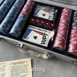 Original World Poker Tour (WPT) poker chip set with original locking case