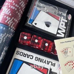 Original World Poker Tour (WPT) poker chip set with original locking case