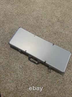 Outlaw 500-Piece Clay Poker Chip Set 13g Chips, Aluminum Case READ