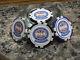 PGA Ball Marker Poker Chip- 3 Mixed Chips per Set