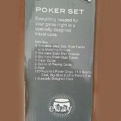POKER SET The Rocks Barware Collection Poker Set by Bar Butler