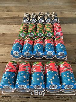 PRICE REDUCED Paulson Scandia Casino Poker Chips Set of 440