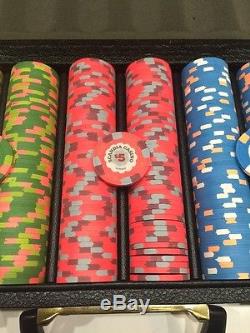 Paulson 300 Clay Chip Scandia Casino Poker Set Scarce Minty