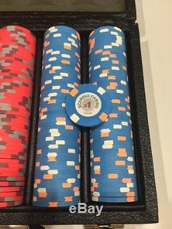 Paulson 300 Clay Chip Scandia Casino Poker Set Scarce Minty