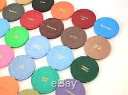 Paulson 89 Chip Color Sample Set Including Royal Blue + New Colors