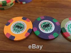 Paulson + BCC Poker Clay Poker Casino chips set 80 ct. BOND de Isthmus