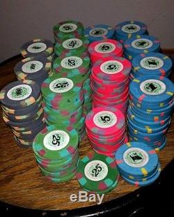 Paulson Casino De Isthmus Poker Chip Set 307 total chips from James Bond movie