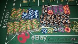 Paulson Classic poker chip set of 399 chips