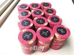 Paulson Horseshoe Cincinnati poker chips (840 ct) cash set