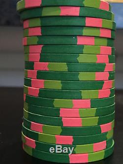 Paulson Hotstamp Denominated Poker Chip Set