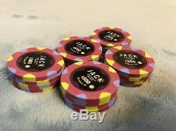 Paulson Jack Detroit casino poker chips (800 count cash set)