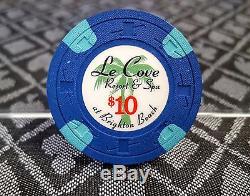 Paulson Le Cove Chips 489pc Set $1, $5, $10, $20