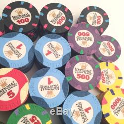 Paulson National Poker Series Poker Chip SET QTY 300 Chips