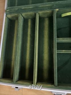 Paulson Pharaoh's Poker Chips COMPLETE BOX SET 50x25c, $1, $5 Red White Blue Mint