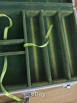 Paulson Pharaoh's Poker Chips COMPLETE BOX SET 50x25c, $1, $5 Red White Blue Mint