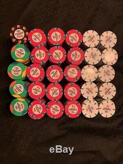 Paulson Poker/Casino Chips Empress Star Full Cash Set