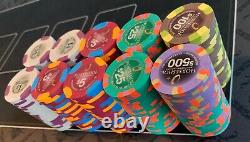 Paulson Poker Chip Set of 200 (Mint condition) Genuine Clay Casino Chips