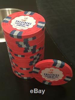 Paulson President Casino on the Admiral chips 400 piece Cash set