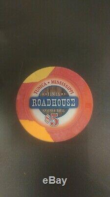 Paulson Roadhouse casino poker chip set