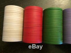 Paulson Starburst 300+ Clay Poker Chip Set, 5 colors